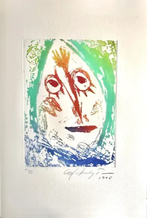 Litografia Pedersen - Quatre chansons pour un château de Puisaye