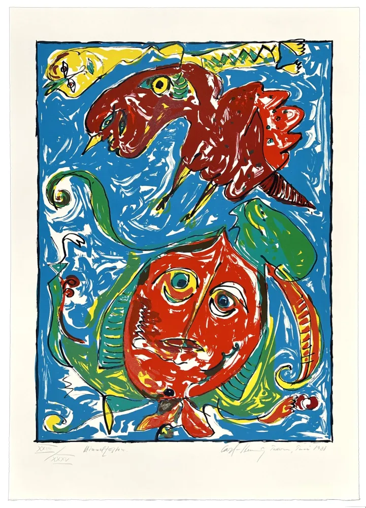 Litografia Pedersen - Sans titre