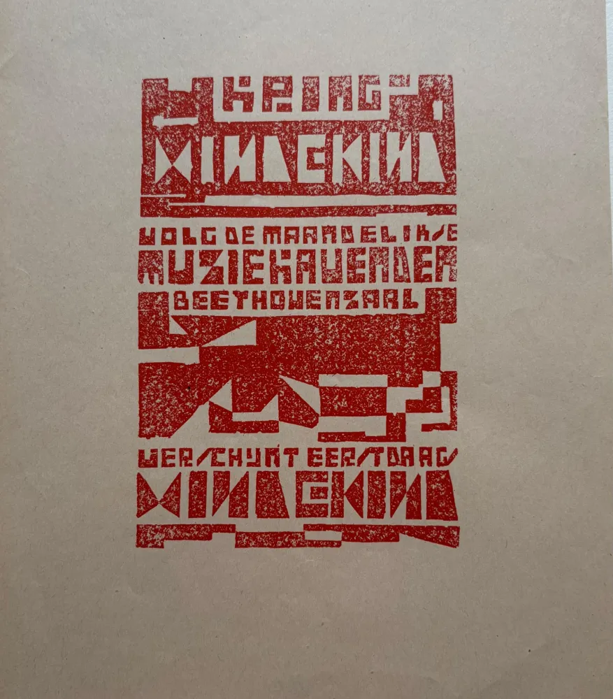 Linoincisione Peeters - Kring Windekind