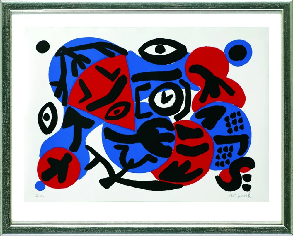 Serigrafia Penck - O.T. (Perry Rhodan 4), 1996