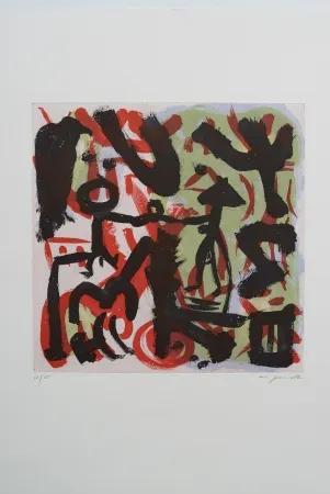 Incisione Penck - Quo Vadis GG