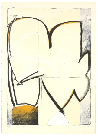 Litografia Péneau - Figure cactus