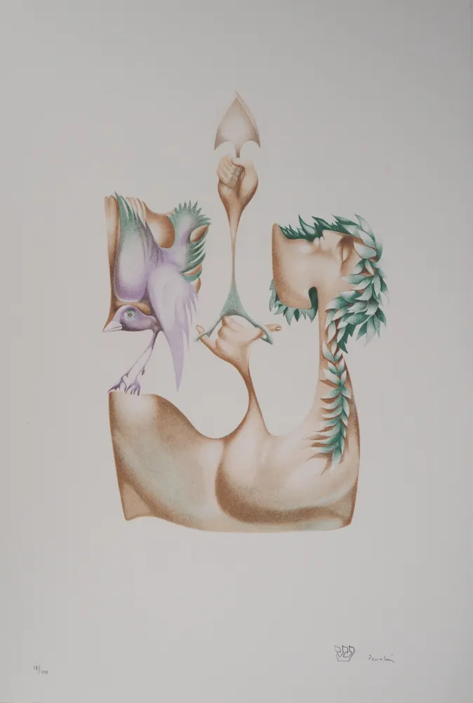 Litografia Pérahim - L'Alphabet Hébreu : Avenir