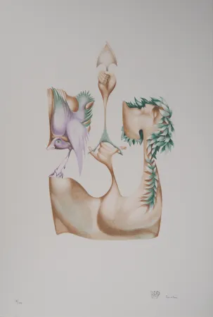 Litografia Pérahim - L'Alphabet Hébreu : Avenir