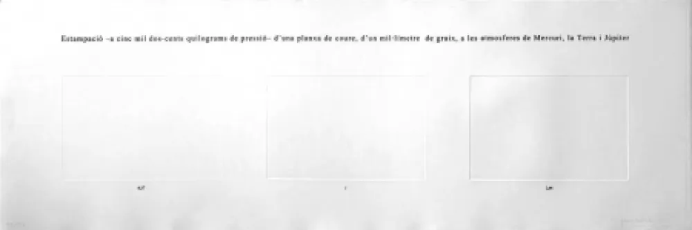 Acquaforte Perejaume - Atmosferes  