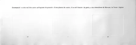 Acquaforte Perejaume - Atmosferes  