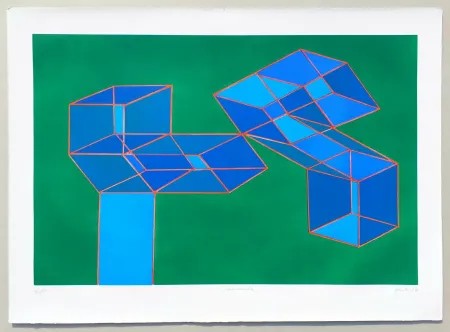 Litografia Perilli - Composizione