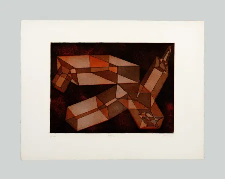 Acquaforte E Acquatinta Perilli - Rubestre