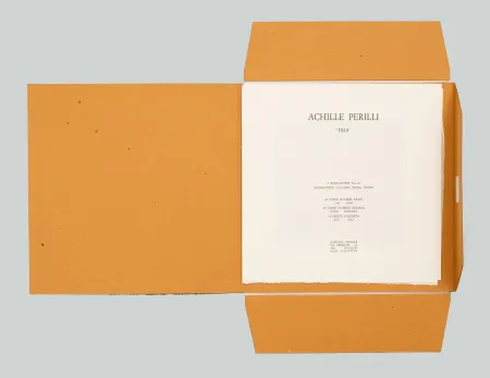 Incisione Perilli - Tria