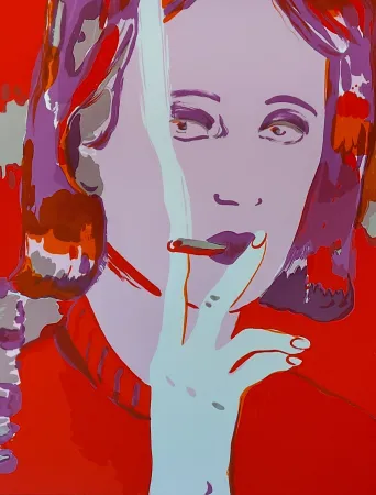 Serigrafia Pétrovitch - LA FUMEUSE