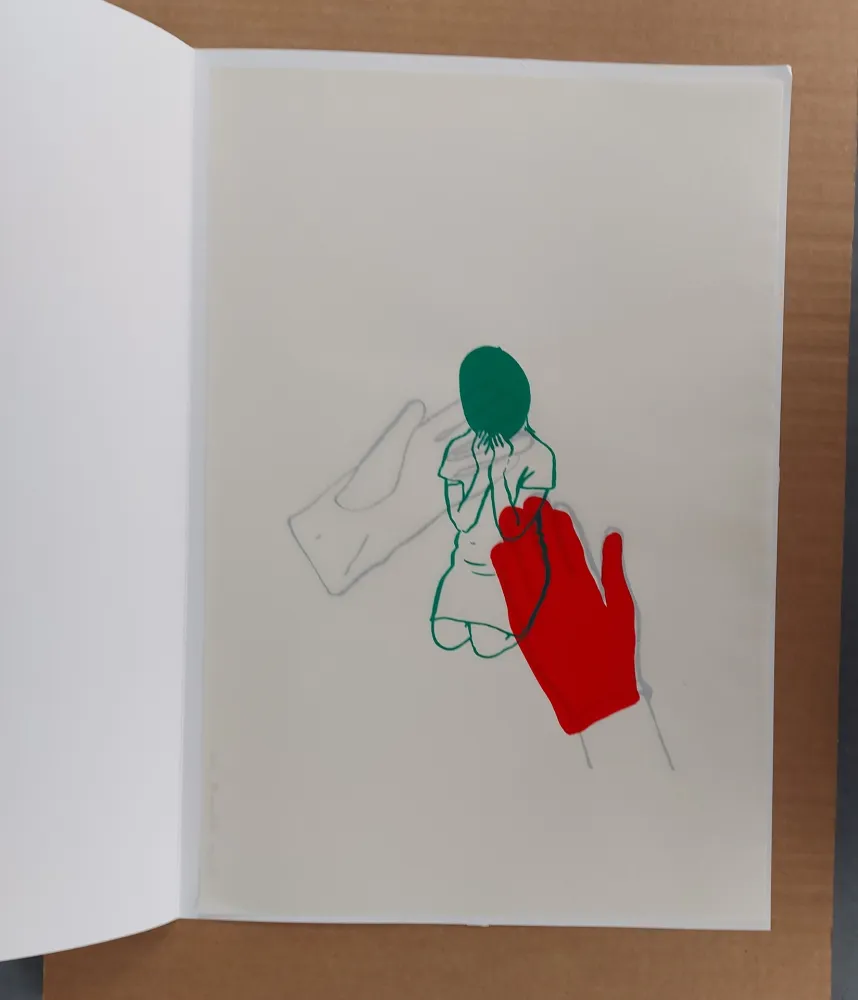 Serigrafia Pétrovitch - LES MAINS ROUGES