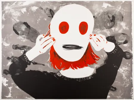 Litografia Pétrovitch - Masque