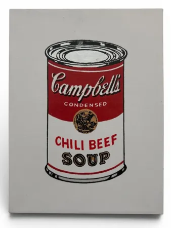 Multiplo Pettibon - Andy Warhol, Campell’s Soup, Chili Beef