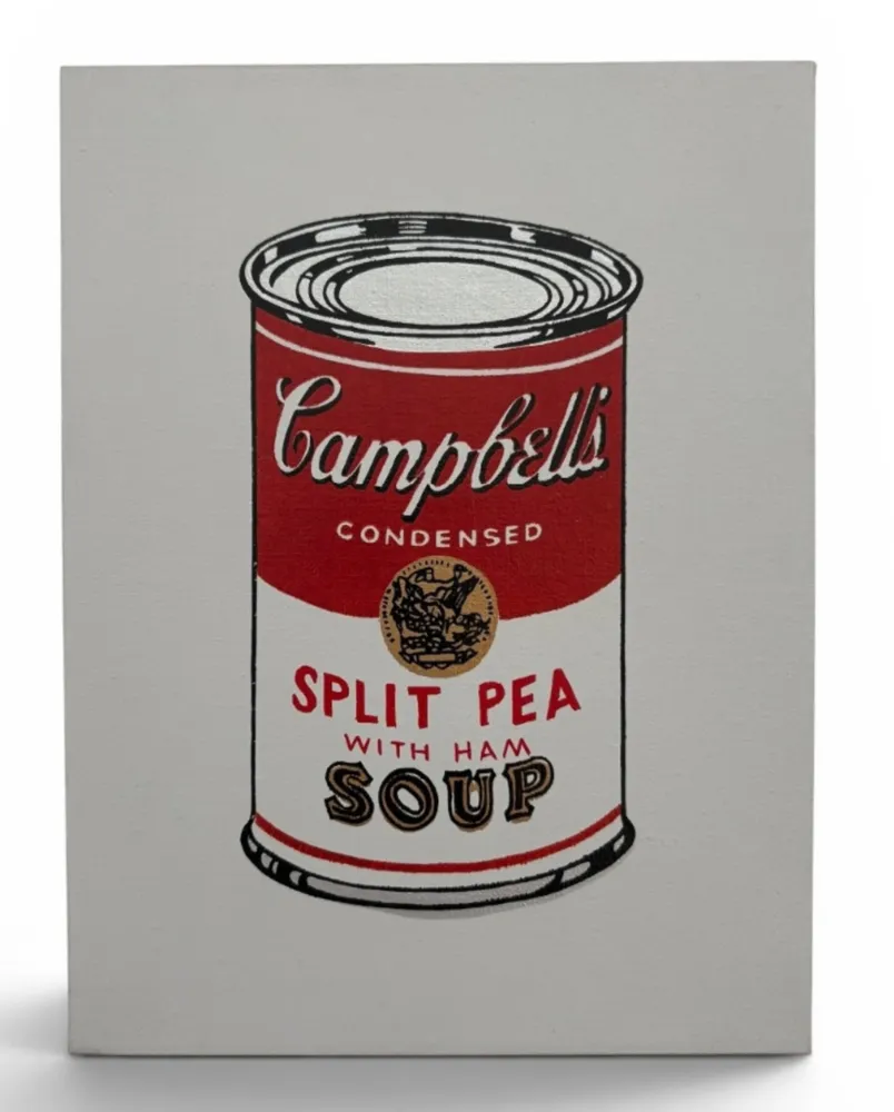 Multiplo Pettibon - Andy Warhol, Campell’s Soup, Split Pea