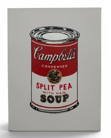 Multiplo Pettibon - Andy Warhol, Campell’s Soup, Split Pea