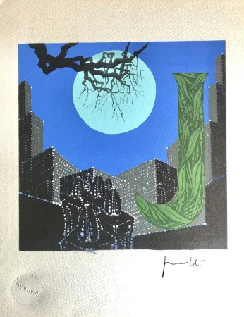 Litografia Peverelli - Letter 