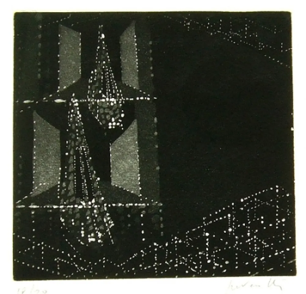 Acquatinta Peverelli - Senza titolo