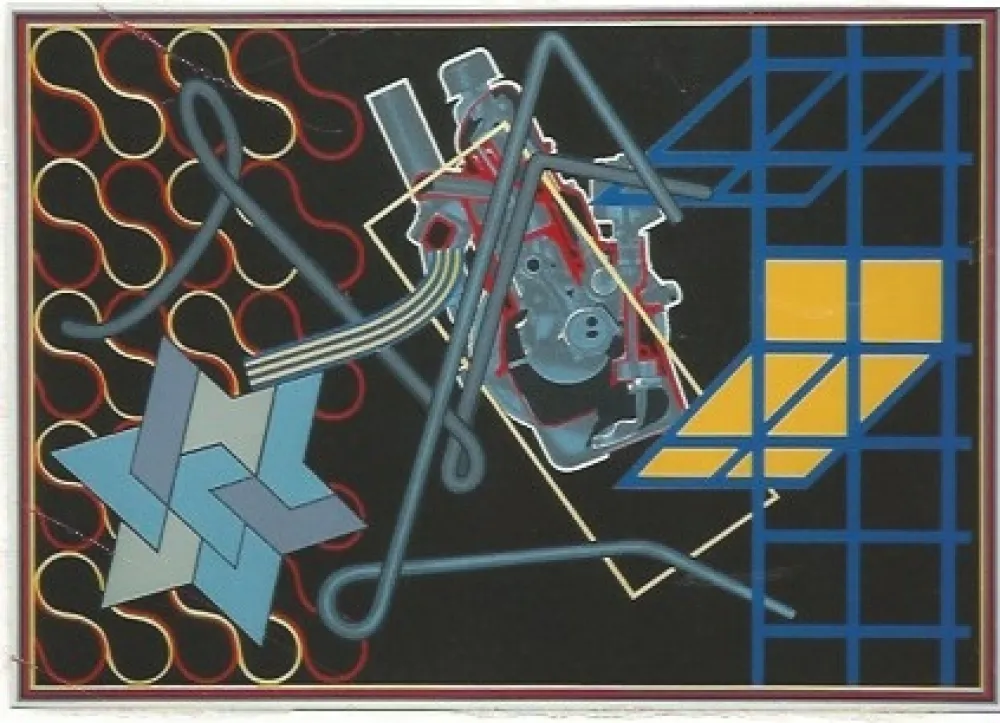 Serigrafia Phillips - Composicion