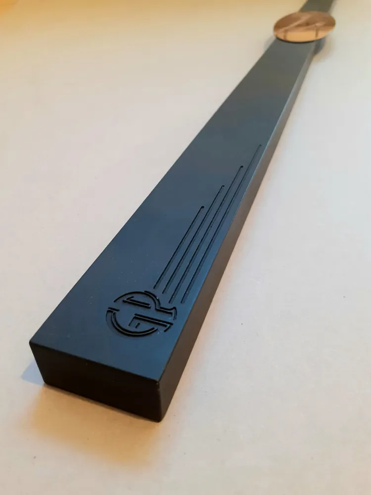 Multiplo Piacentino - Initialed bar with metal s.m. 55 plate