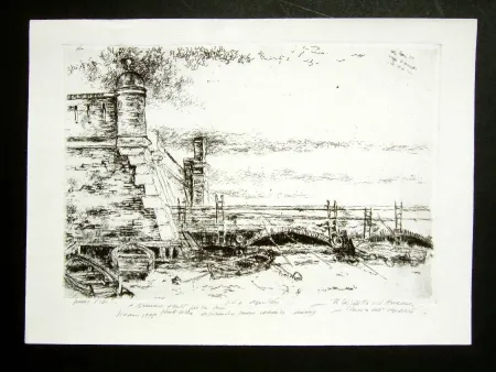 Acquaforte Piacesi - Il lazzaretto di Ancona