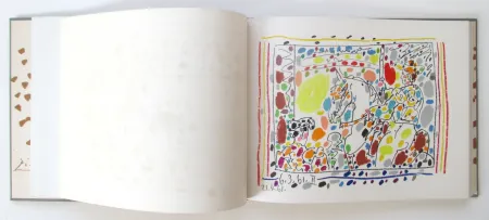 Litografia Picasso - A Los Toros with 4 original lithographs