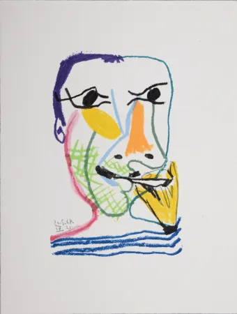 Litografia Picasso (After) - Le Goût du Bonheur (K), 1970