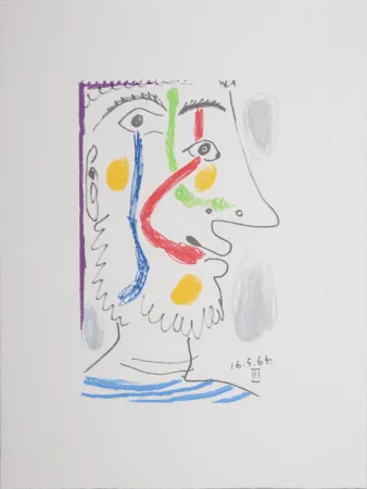 Litografia Picasso (After) - Le Goût du Bonheur (S), 1970