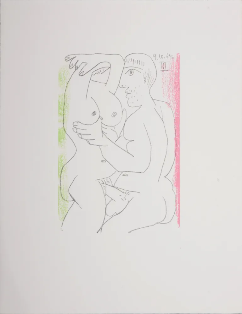 Litografia Picasso (After) - Le Goût du Bonheur (W), 1970