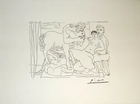 Litografia Picasso - ( After Picasso) Suite Vollard – Lithograph Edition