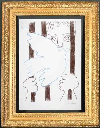 Litografia Picasso - Amnistia