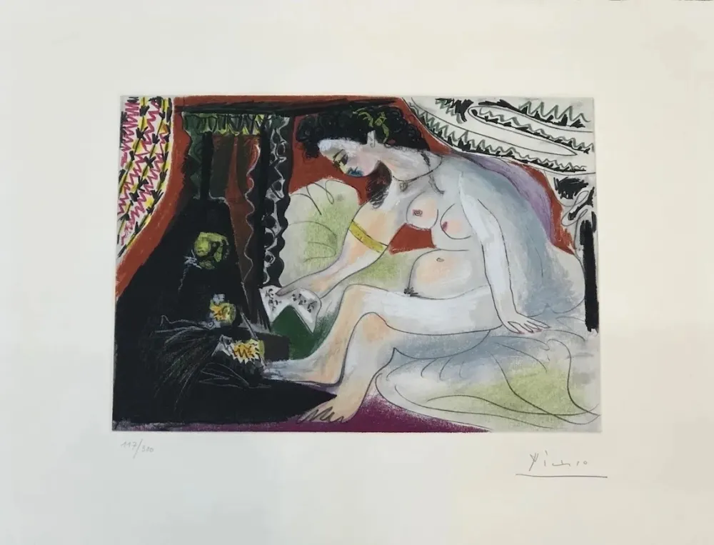 Acquaforte E Acquatinta Picasso - Bethsabée