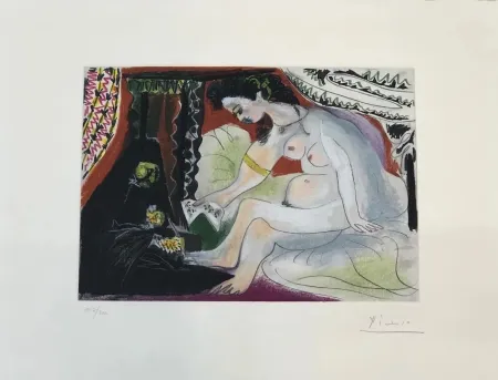 Acquaforte E Acquatinta Picasso - Bethsabée