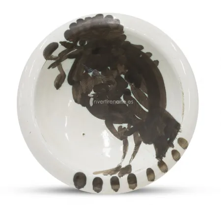 Ceramica Picasso - Bird with worm