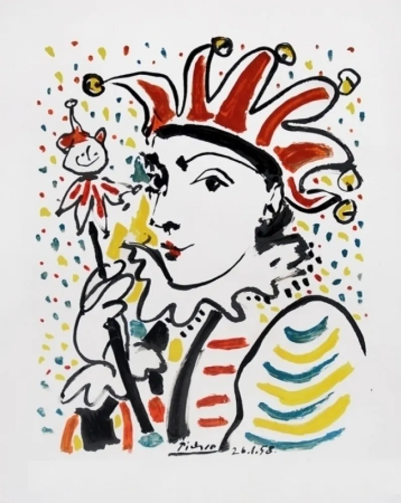 Litografia Picasso - CARNAVAL