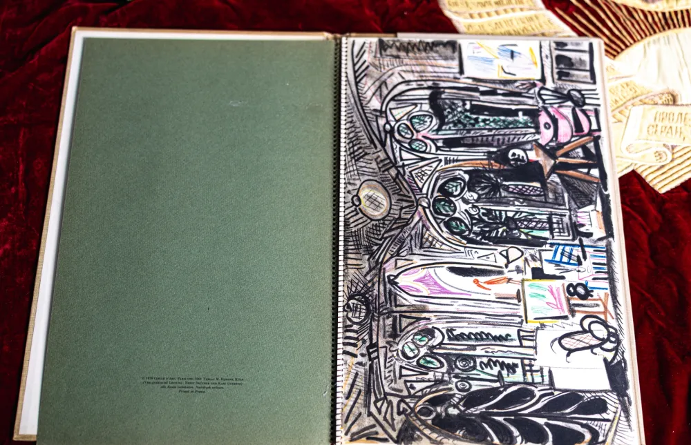 Litografia Picasso - Carnet de la Californie 