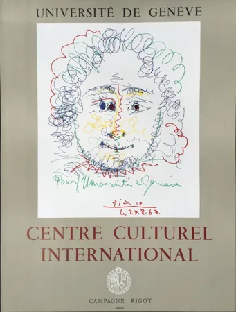 Litografia Picasso - Centre Culturel International - GENEVE