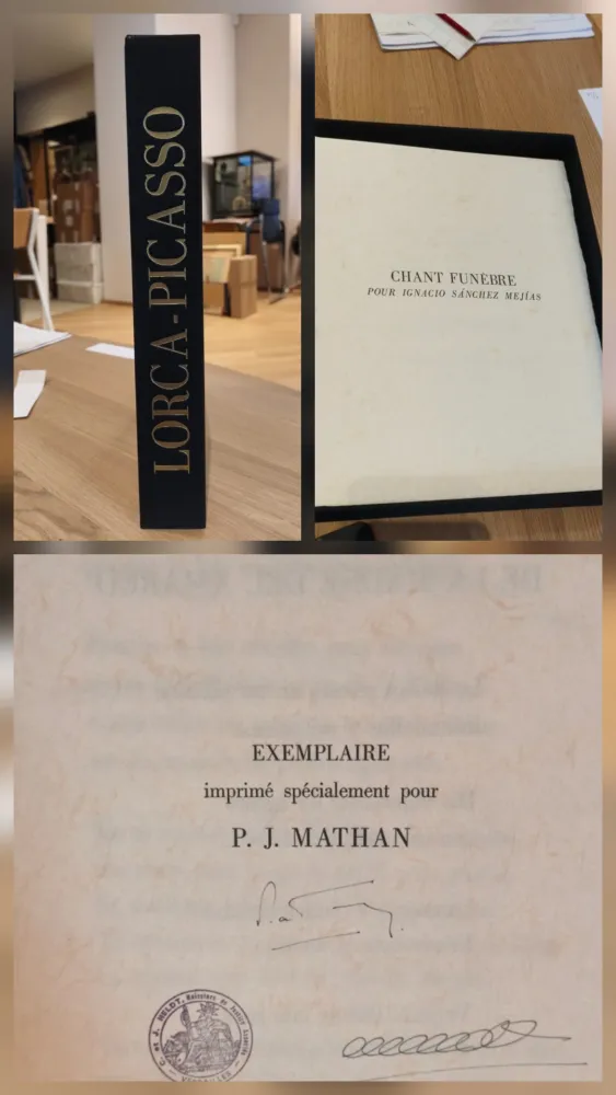 Libro Illustrato Picasso - Chant funèbre pour Ignacio Sánchez Mejías 