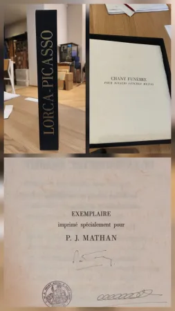 Libro Illustrato Picasso - Chant funèbre pour Ignacio Sánchez Mejías 