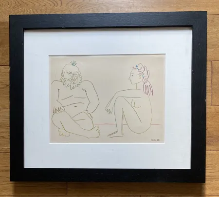 Non Tecnico Picasso - Comédie Humaine 27/1/54.XIV 