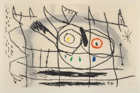 Acquaforte E Acquatinta Picasso - Couple d'Oiseaux II