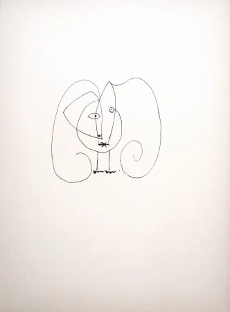 Litografia Picasso - Dans l’atelier de Picasso