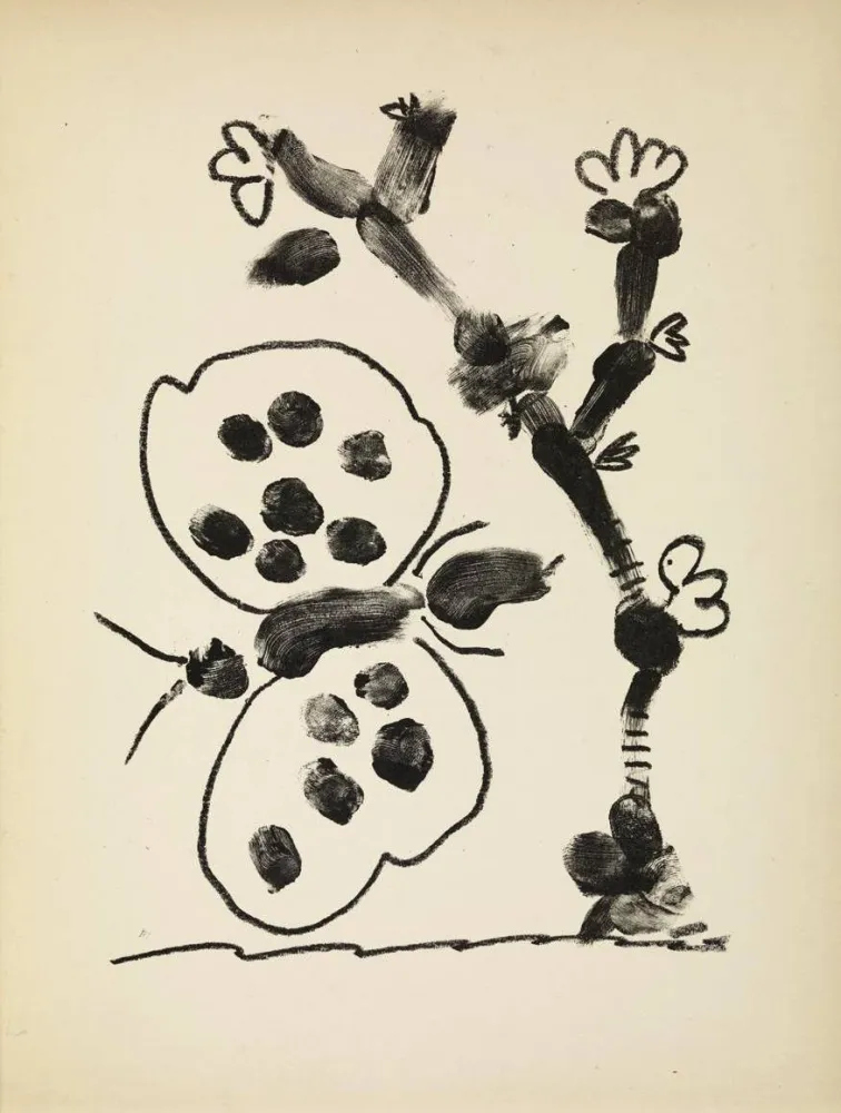 Litografia Picasso - De mémoir d'homme, Planche III