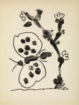 Litografia Picasso - De mémoir d'homme, Planche III