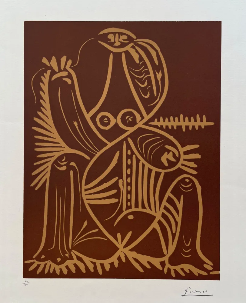 Linoincisione Picasso - Diurnes