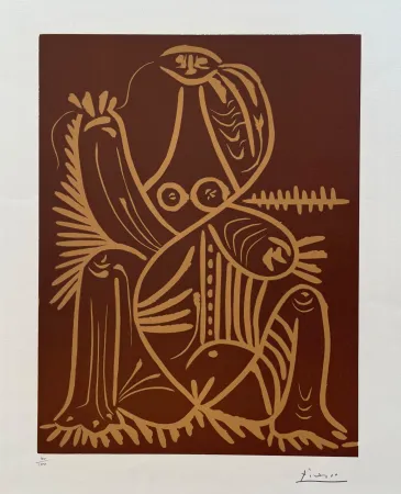 Linoincisione Picasso - Diurnes