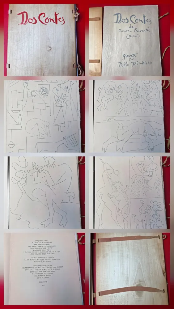 Acquaforte Picasso - Dos Contes -Reventos 
