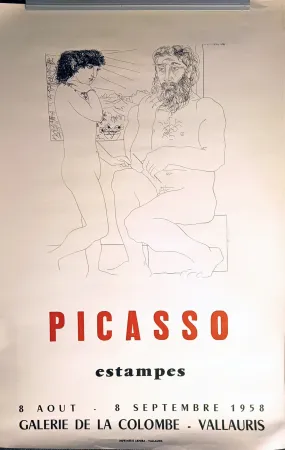 Non Tecnico Picasso - ' estampes ' - Galerie de la Colombe - 06 Vallauris