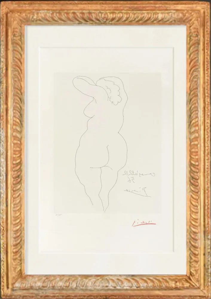 Punta Secca Picasso - Femme nue de dos