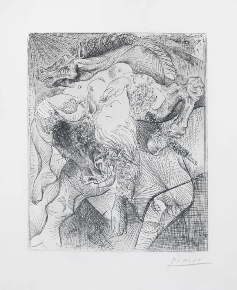 Incisione Picasso - Femme torero II