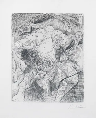 Incisione Picasso - Femme torero II